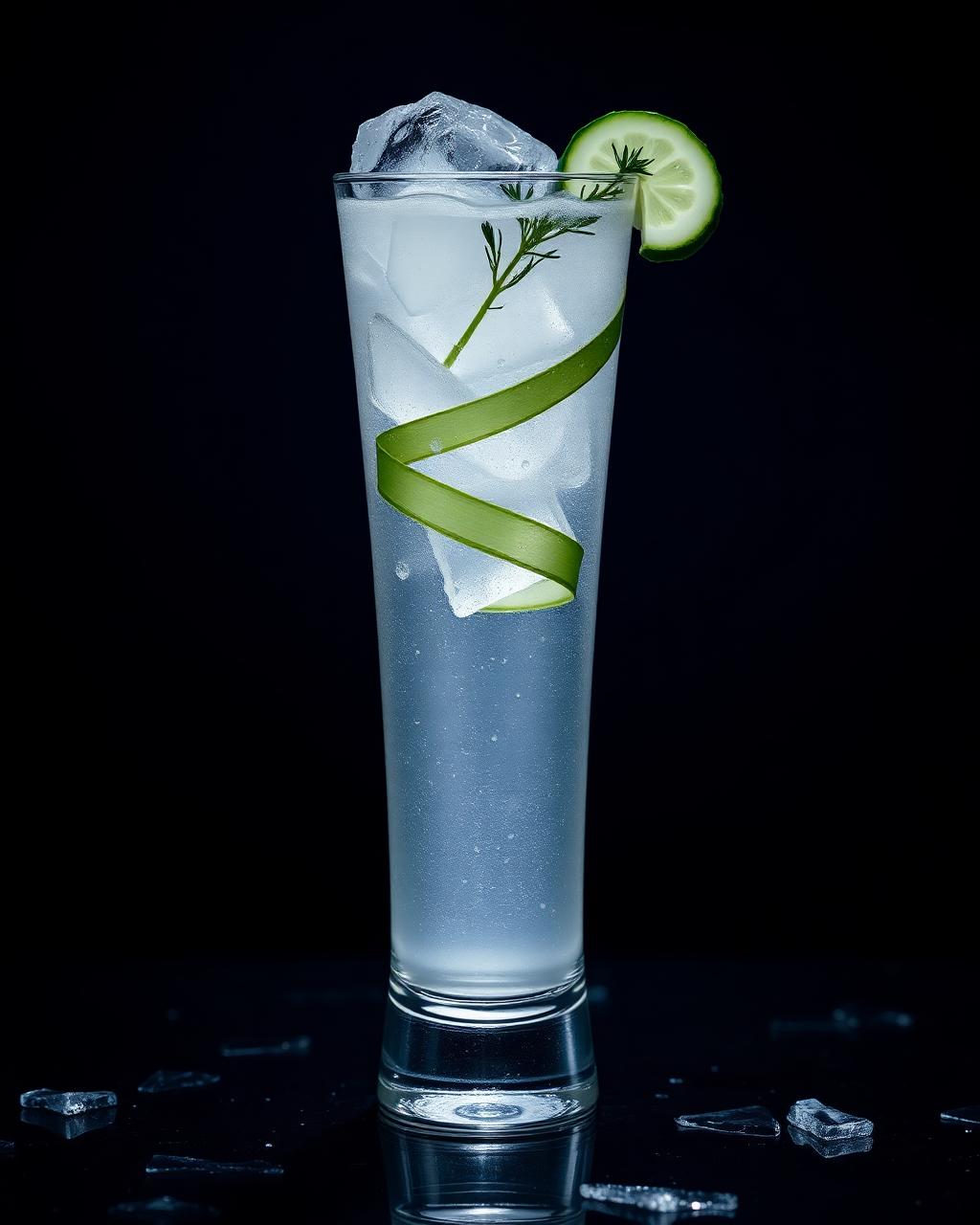 Highball med gurka och dill